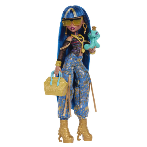 Monster high papusa cleo denile cu accesorii copii varsta 4 ani - 9 ani [6]