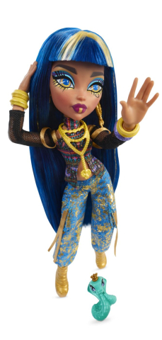 Monster high papusa cleo denile cu accesorii copii varsta 4 ani - 9 ani [1]