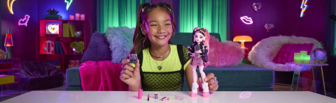 Monster high papusa draculaura cu accesorii copii varsta 4 ani - 10 ani [4]