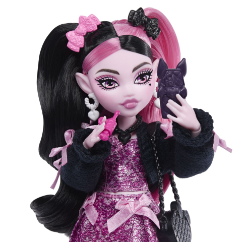 Monster high papusa draculaura cu accesorii copii varsta 4 ani - 10 ani [9]