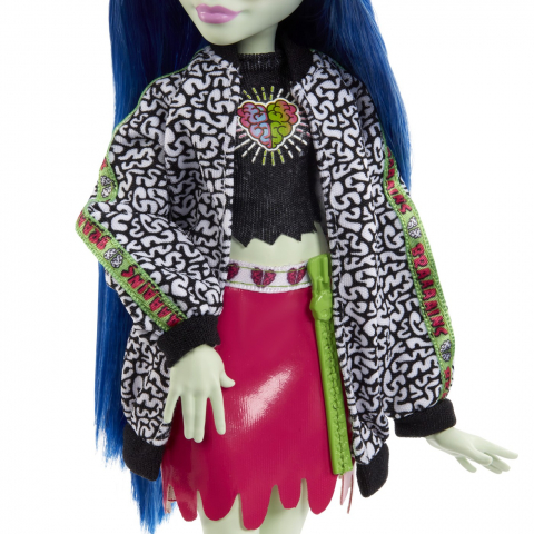 Monster high papusa ghoulia yelps cu animalut si accesorii, varsta de la 4 ani la 8 ani [5]