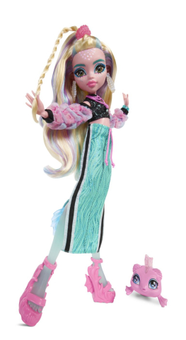 Monster high papusa lagoona blue cu accesorii copii varsta 4 ani - 10 ani [1]