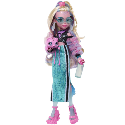 Monster high papusa lagoona blue cu accesorii copii varsta 4 ani - 10 ani [7]