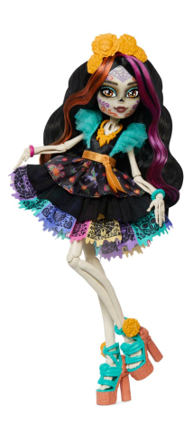 Monster high papusa skelita calaveras cu accesorii copii varsta 4 ani - 9 ani [9]