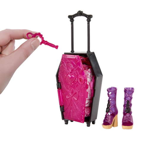 Monster high skulltimate secrets papusa draculaura cu accesorii copii varsta 4 ani - 10 ani [4]