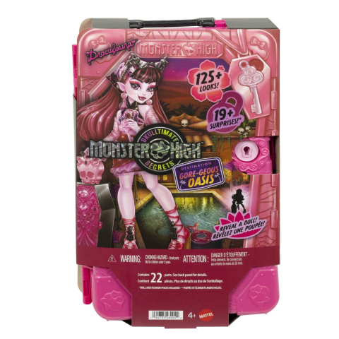 Jucării și Jocuri pentru copii - Monster high skulltimate secrets papusa draculaura cu accesorii copii varsta 4 ani - 10 ani