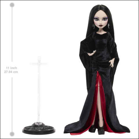 Monster high wednesday papusa morticia addams [7]
