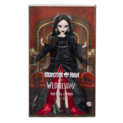 Jucării și Jocuri pentru copii - Monster high wednesday papusa morticia addams
