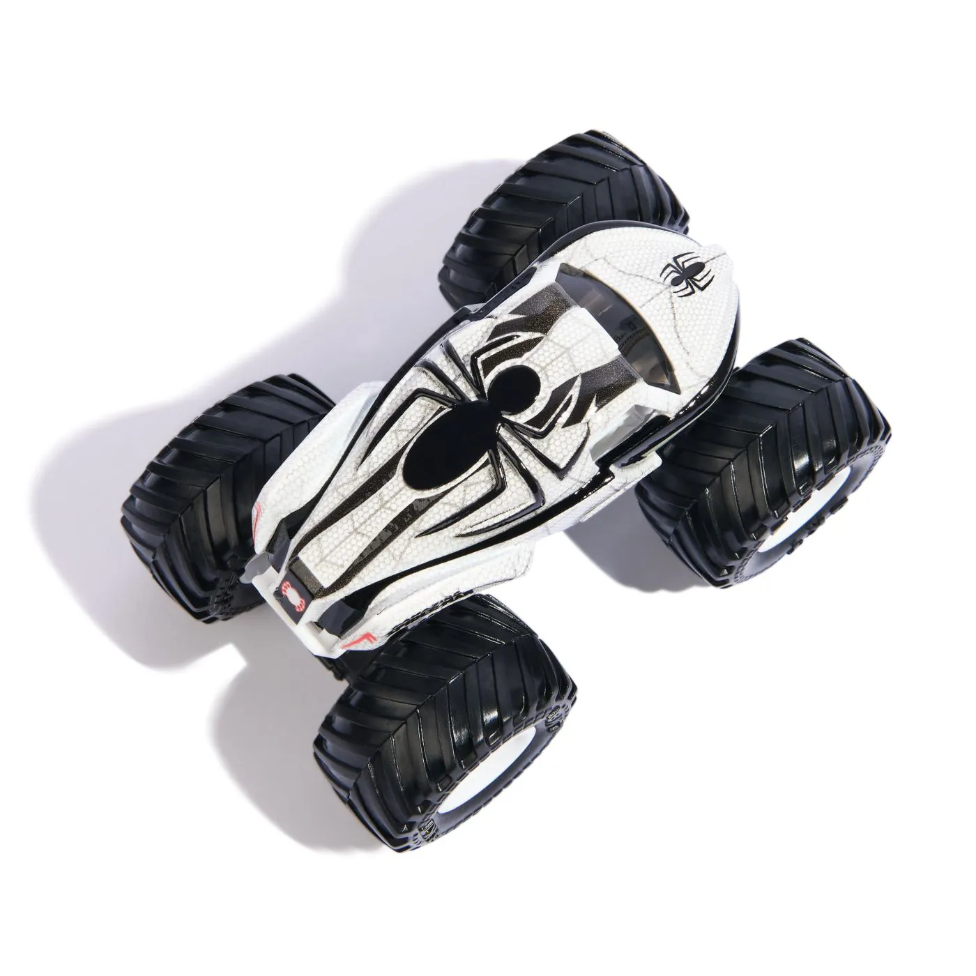 Monster jam marvel camion gigant amazing spider man rosu scara 1 la 64, copii 3 ani pana la 12 ani [4]
