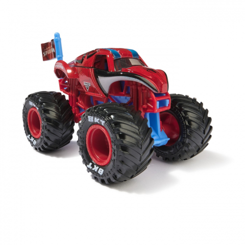 Monster jam marvel camion gigant amazing spider man scara 1 la 64, varsta de la 3 ani la 12 ani [1]