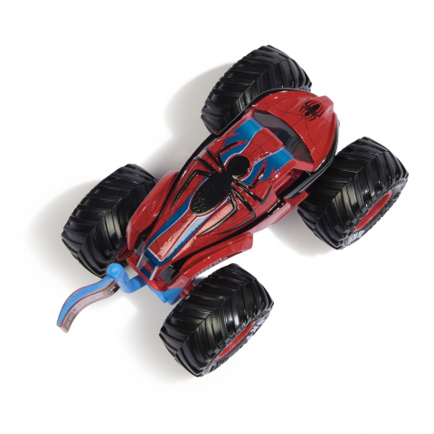 Monster jam marvel camion gigant amazing spider man scara 1 la 64, varsta de la 3 ani la 12 ani [4]