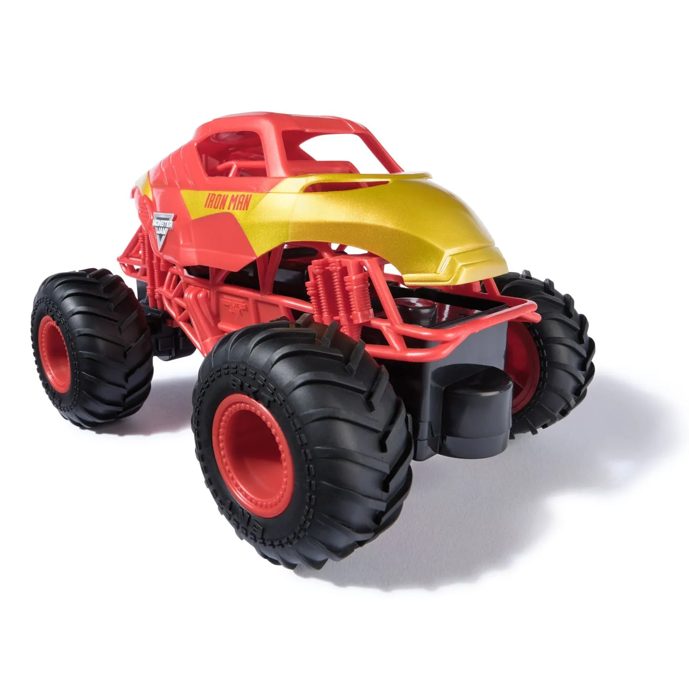 Monster jam marvel camion gigant cu telecomanda  iron man scara 1 la 24, copii 4 ani pana la 11 ani [7]