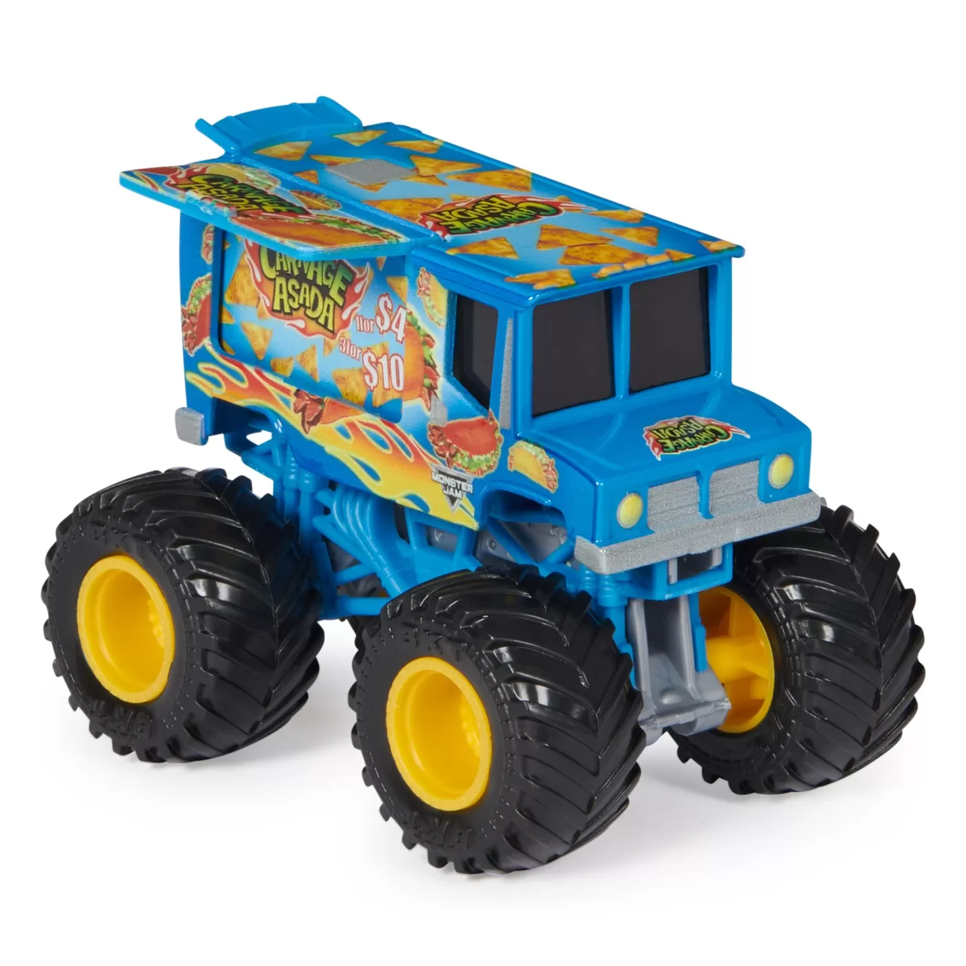 Monster jam masinuta metalica carnage asada scara 1 la 64, varsta de la 3 ani la +15 ani [5]