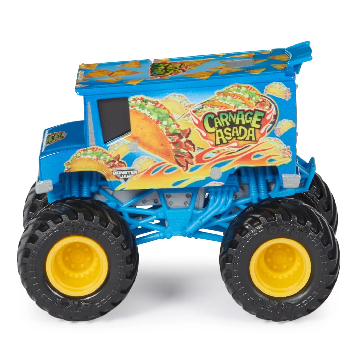 Monster jam masinuta metalica carnage asada scara 1 la 64, varsta de la 3 ani la +15 ani [3]