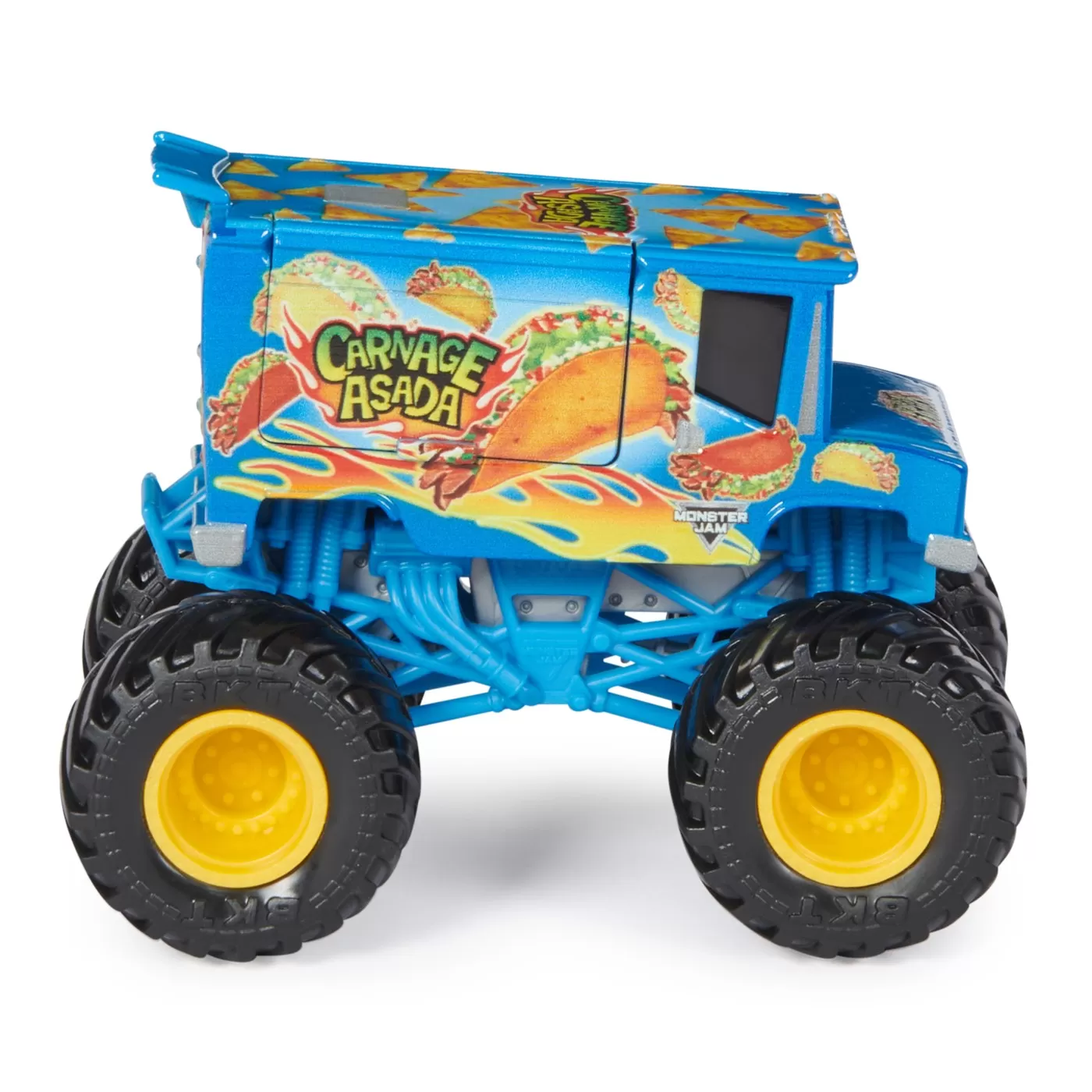 Monster jam masinuta metalica carnage asada scara 1 la 64, varsta de la 3 ani la +15 ani [1]