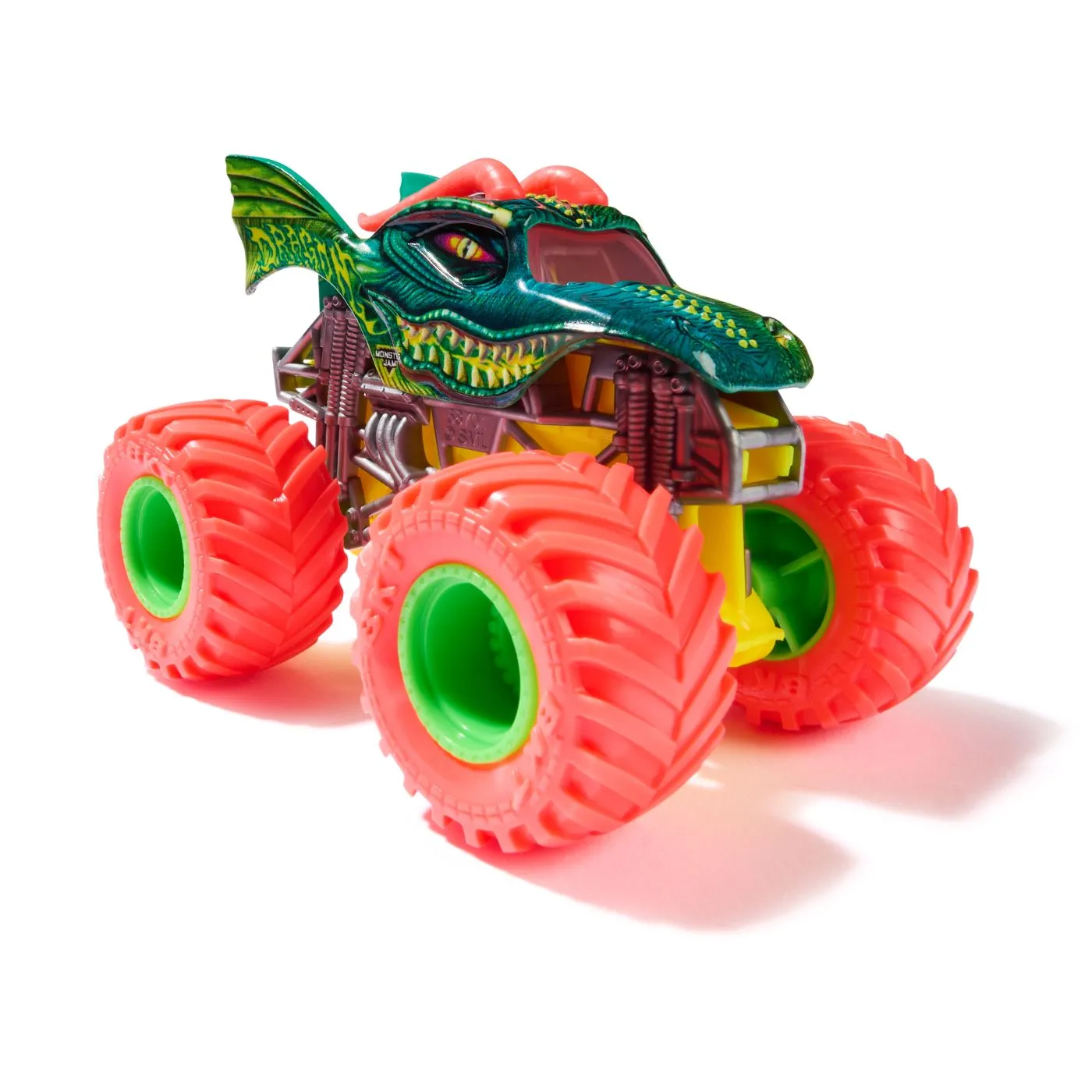 Monster jam masinuta metalica dragon scara 1 la 64, copii varsta 3 ani pana la +15 ani [1]