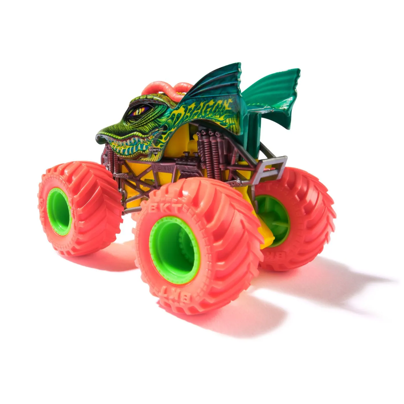 Monster jam masinuta metalica dragon scara 1 la 64, copii varsta 3 ani pana la +15 ani [2]