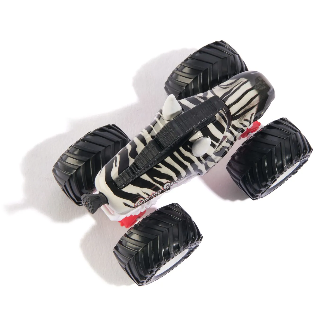 Monster jam masinuta metalica racing stripes scara 1 la 64, copii varsta 3 ani pana la +15 ani [3]