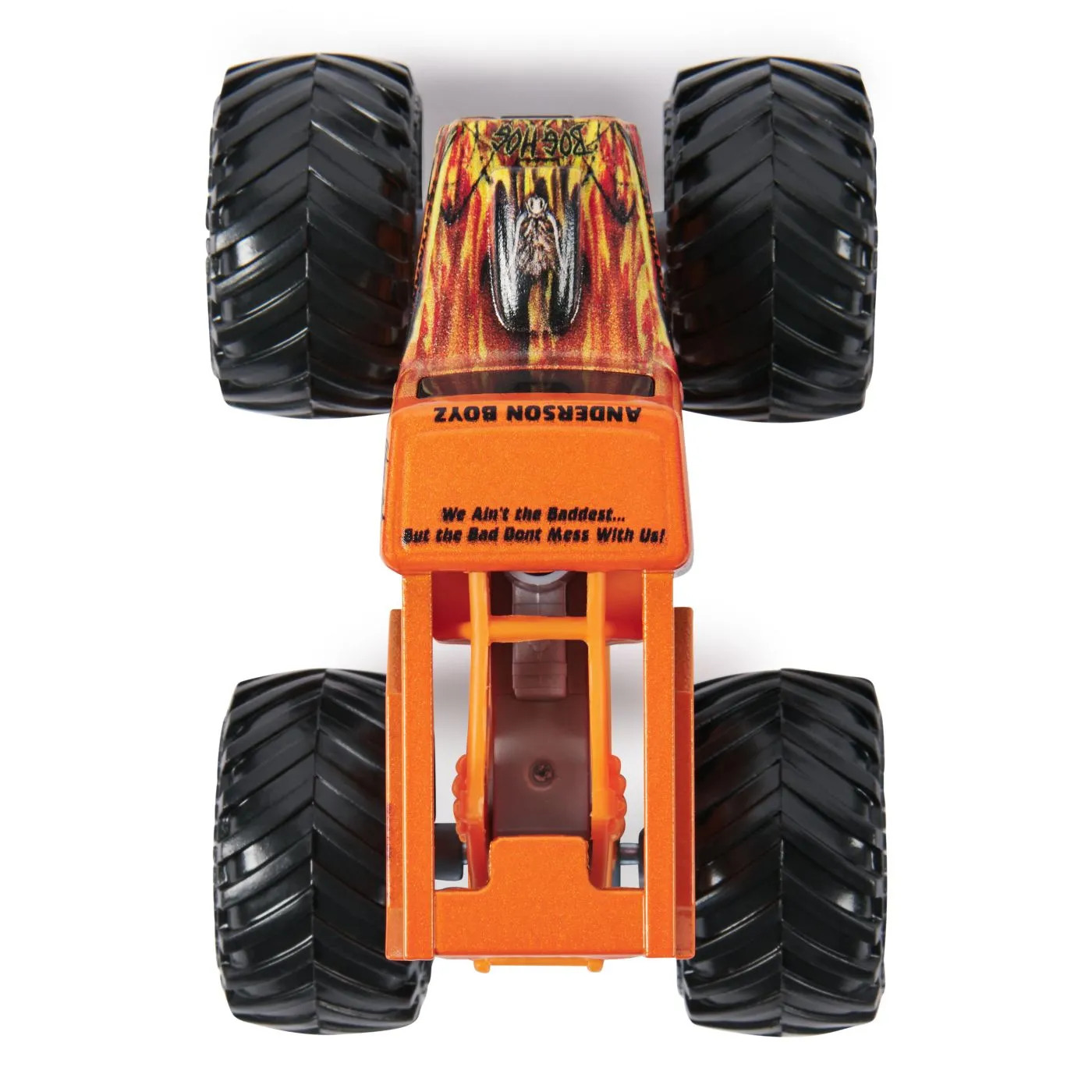 Monster jam set 2 masinute metalice bog hog si king sling scara 1 la 64, copii 3 ani pana la 7 ani [4]