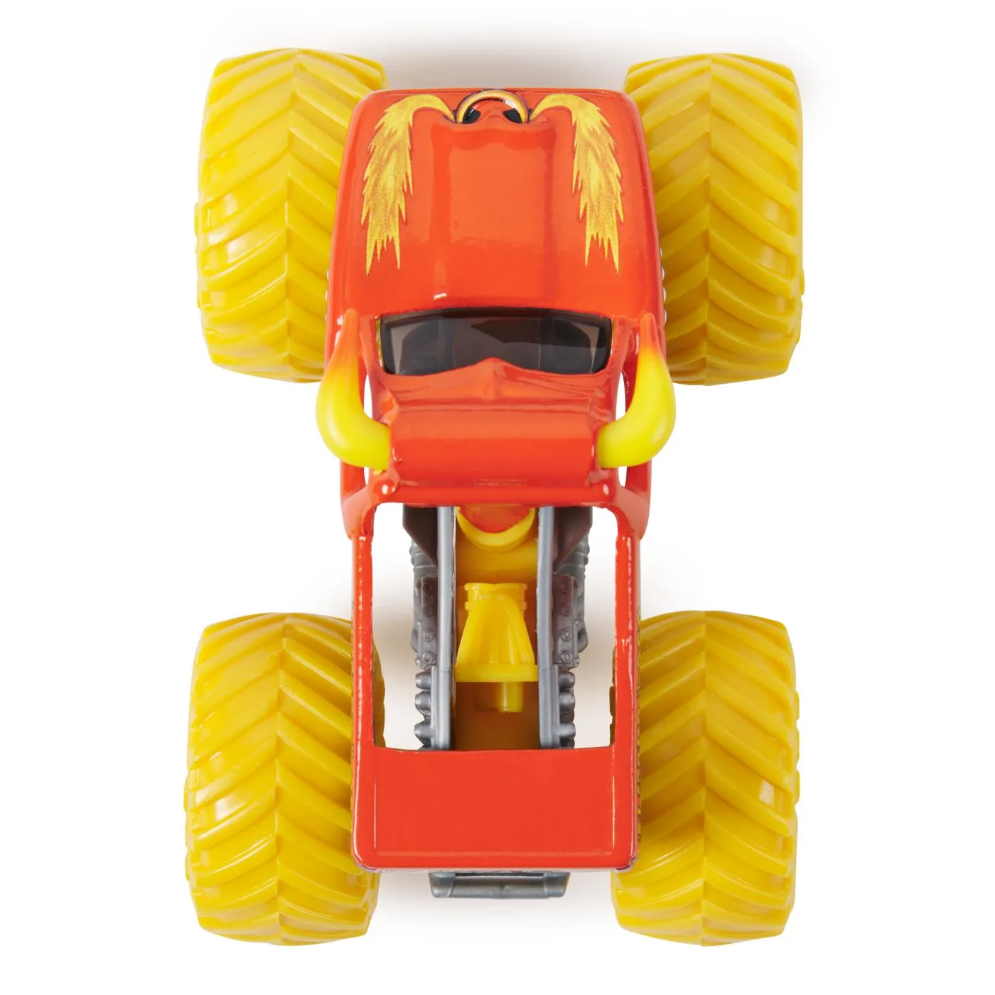 Monster jam set 2 masinute metalice el toro loco si pirates curse scara 1 la 64, copii 3 ani-7 ani [6]