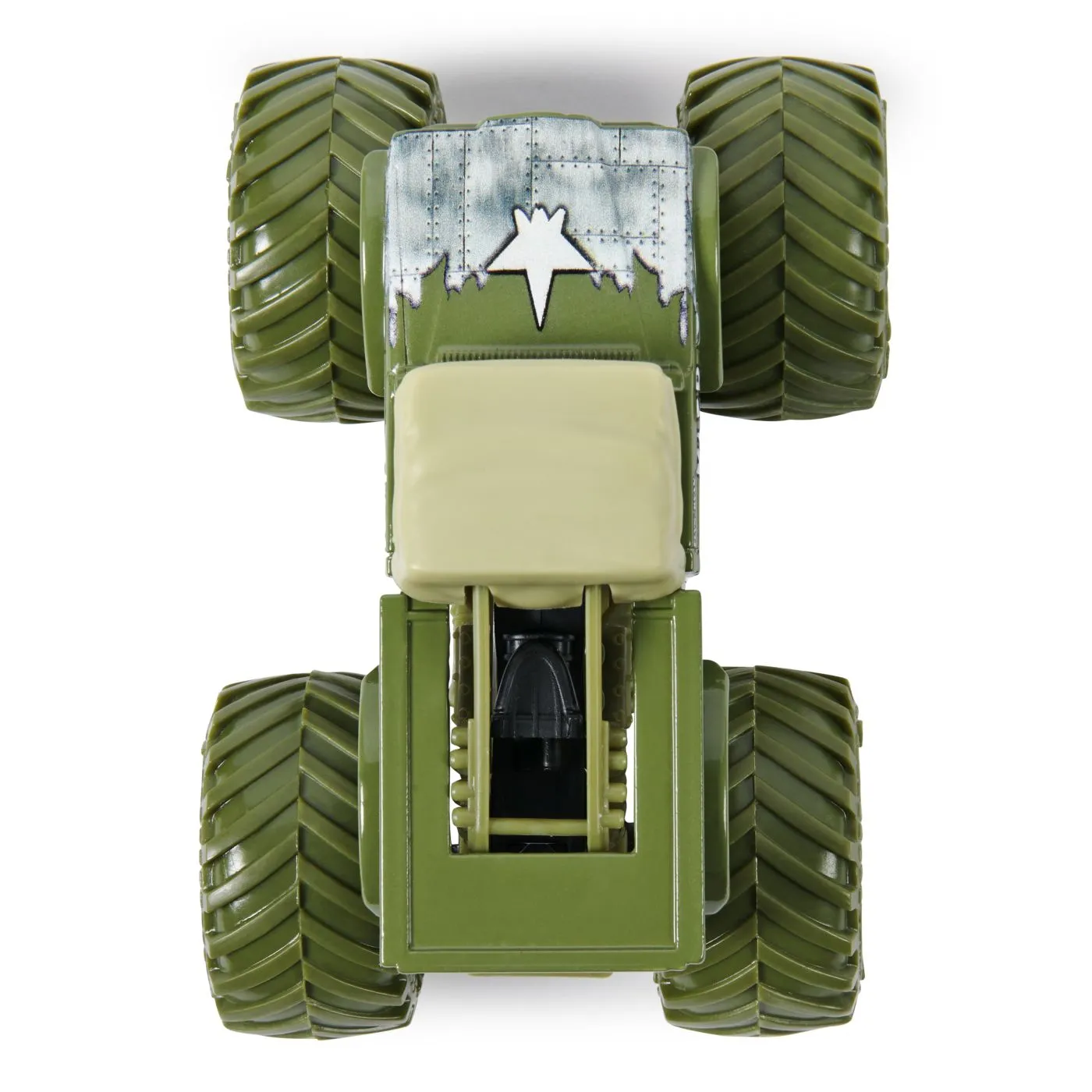 Monster jam set 2 masinute metalice shaker si soldier fortune scara 1 la 64, copii 3 ani-7 ani [7]