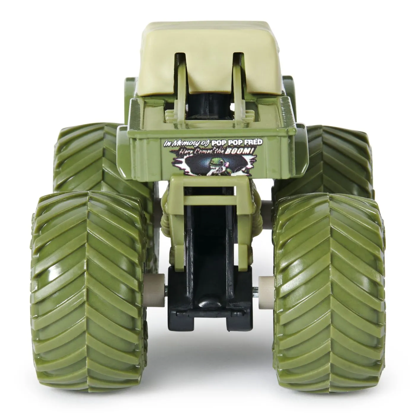 Monster jam set 2 masinute metalice shaker si soldier fortune scara 1 la 64, copii 3 ani-7 ani [6]