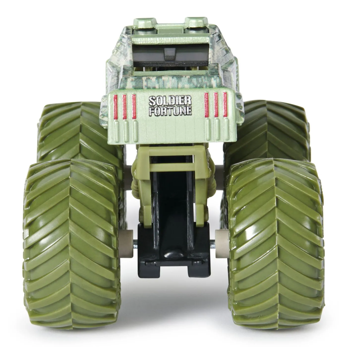 Monster jam set 2 masinute metalice shaker si soldier fortune scara 1 la 64, copii 3 ani-7 ani [8]