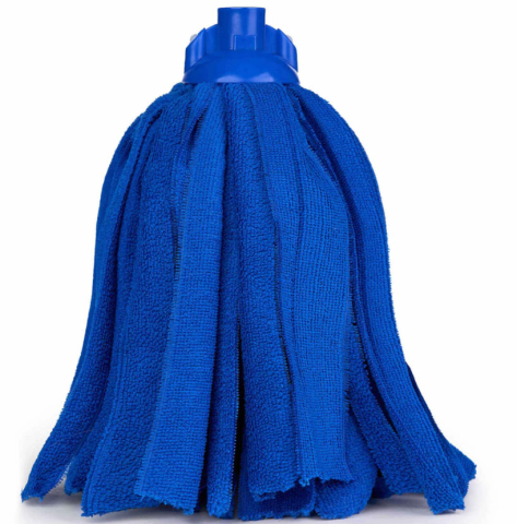 Detergenti si Curatenie - Mop microfibra albastru 160g