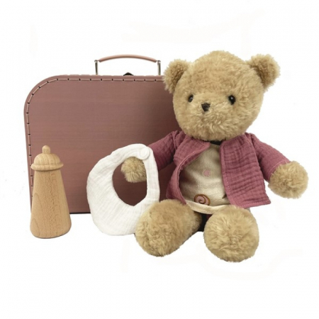 Jucării și Jocuri pentru copii - Morrisette, Papusa Ursuletul cu valiza, Egmont toys, varsta 0 - 1, 1 - 3, 3 - 6 ani, Fata