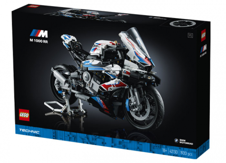 LEGO Technic: BMW M 1000 RR 42130, 18 ani+, 1920 piese, varsta de la 14 ani la +15 ani [1]
