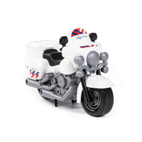 Motocicleta de politie Polesie 71323, 28cm, plastic, alb, 3+ ani [4]