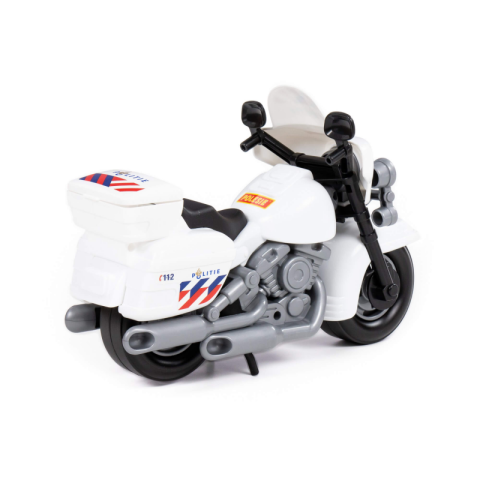 Motocicleta de politie Polesie 71323, 28cm, plastic, alb, 3+ ani [3]