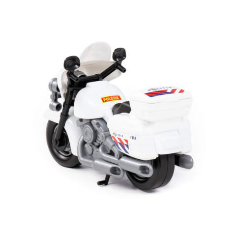 Motocicleta de politie Polesie 71323, 28cm, plastic, alb, 3+ ani [2]