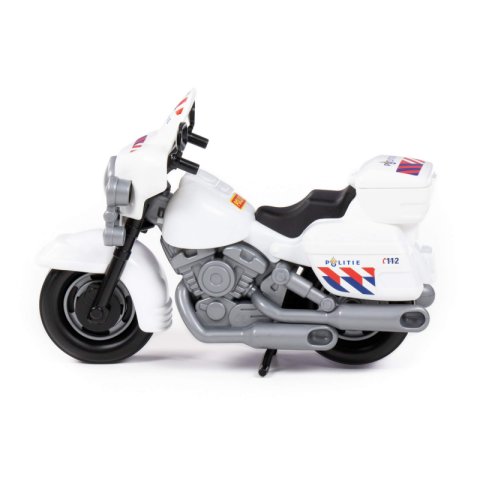 Motocicleta de politie Polesie 71323, 28cm, plastic, alb, 3+ ani [1]