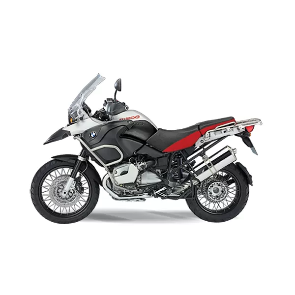 Motocicleta metalica  bmw rs1200 gs alba scara 1 la 9, copii varsta 3 ani pana la +15 ani [5]