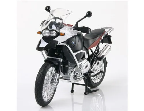 Motocicleta metalica  bmw rs1200 gs rosu scara 1 la 9, copii varsta 3 ani pana la +15 ani [3]
