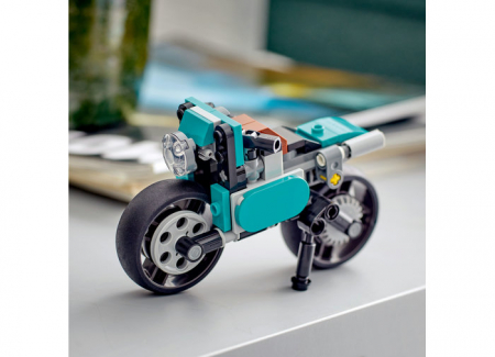 LEGO Creator: Motocicleta vintage 31135, 8 ani+, 128 piese, varsta de la 8 ani la 13 ani [1]