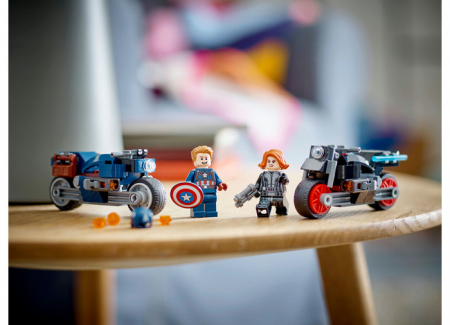 Motocicletele lui Black Widow si Captain America, varsta de la 6 ani la 12 ani [5]