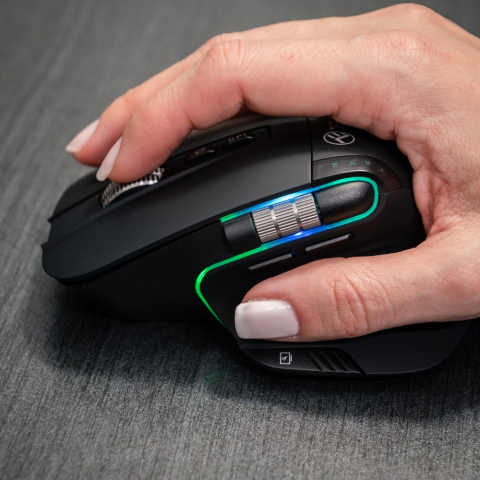 Mouse fără fir Tellur Shade, Bluetooth, Negru [3]
