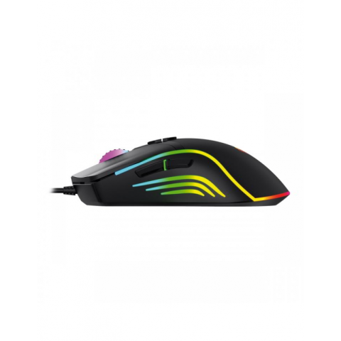 Mouse optic Omega Varr Gaming VGMB03, 1000-1600-3200-6400 dpi, USB, iluminare RGB, 7 butoane, negru [1]
