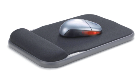 Articole pentru birou - Mouse pad cu gel si inaltime reglabila negru kensington