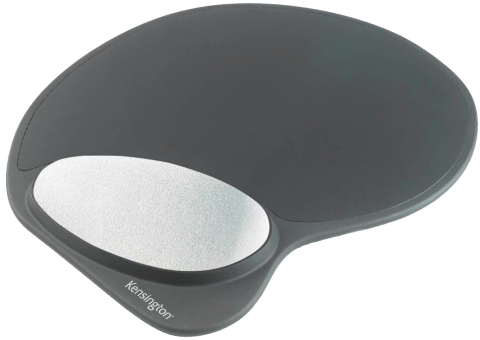 Articole pentru birou - Mouse pad cu gel si suport ergonomic negru kensington