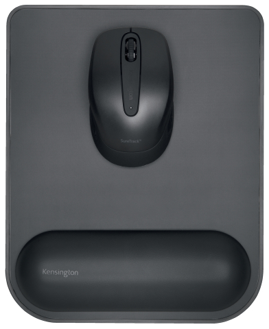 Mouse pad cu suport ergonomic negru kensington [2]