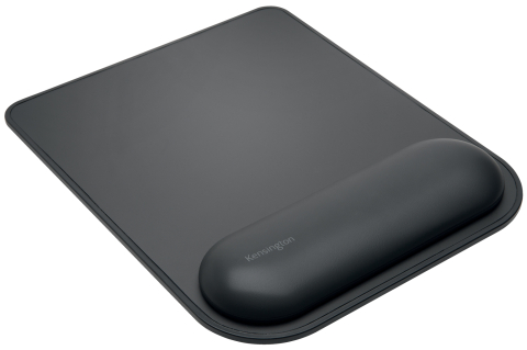 Articole pentru birou - Mouse pad cu suport ergonomic negru kensington