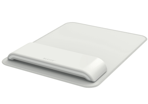 Articole pentru birou - Mouse pad si suport incheieturi gri pastel ergo leitz