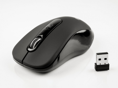 Periferice IT - Mouse wireless Tellur Basic, regular, negru