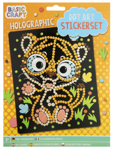Art & Craft si Artizanat - Mozaic cu autocolante - Tigru