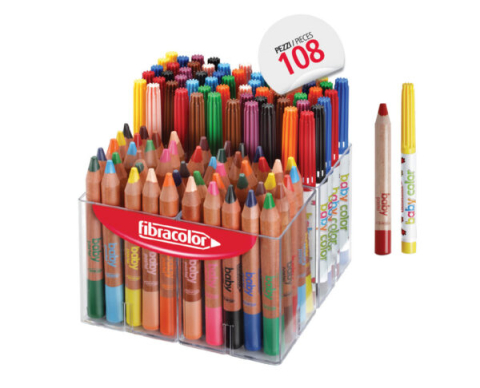 Rechizite Școlare - Multibox Baby 108 piese Fibracolor