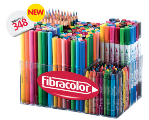 Rechizite Școlare - Multibox Fun 348 piese Scoala Primara Fibracolor