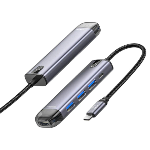 Multihub Type-C Mcdodo 5 in 1 Grey [4]